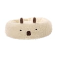thumbnail image 4 of Cama redonda de felpa para gatos jinwen Nido para gatos forma de alpaca 40 cm x 38 cm x 20 cm, 4 of 8