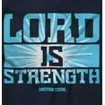 thumbnail image 2 of Christian Faith Lord is Strength Zip Up Hoodie Men's Women's Brisco Brands S, 2 of 6