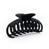 Kitsch Eco-Friendly Oversized Claw Clip - Large Hair Clip - 1 Count (Black)