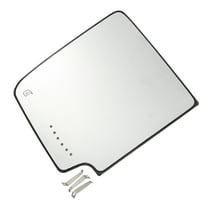 Unique Bargains 1 Pcs Car Driver Side Rearview Mirror Glass Left Upper Heated Mirror for Chevrolet Silverado 1500 2016-2018