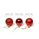 thumbnail image 5 of leyfeng 24 Uds. Adornos de bolas de Navidad con cordones 3cm/1,2 pulgadas bolas de adornos para árboles de Navidad bolas de purpurina mate brillante, 5 of 8