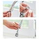 thumbnail image 5 of Matsuzay Grifo de junta ajustable, boquilla de presión de grado, adaptador de grifo, limpieza, fregadero de baño alargado, suministros de cocina en Juegos de accesorios de baño Matsuzay HA028882-00, 5 of 6