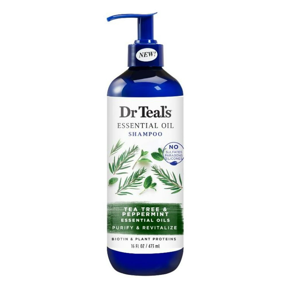 Dr Teal's Tea Tree Shampoo, 16 oz.