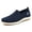 DeepBlue, variant on BERANMEY Mens Mesh Casual Sneakers Shoes Lightweight Slip on Walking Shoes Loafers for Men with Arch Support Comfort Wide Width Loafers