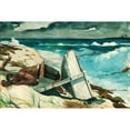 thumbnail image 3 of Homer, Winslow 14x11 Black Modern Framed Museum Art Print Titled - After the Hurricane, Bahamas, 3 of 5
