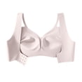 thumbnail image 4 of kamemir Everyday Bras for Women Womens Seamless Wireless Supportive Bra Push Up Comfort Soft No Underwire Full Coverage Bra Pink,L, 4 of 5