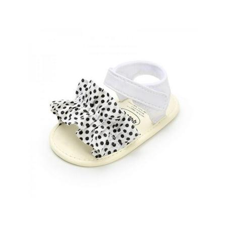

Baby Girls Anti-Slip Bow Shoes Sandals Toddler Soft Soled First Walkers