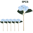 thumbnail image 4 of 5 Pcs Artificial Hydrangea Flower,Elegant Hydrangea Wedding Centerpieces - Lifelike Beauty, 4 of 7