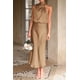 thumbnail image 4 of Vestido PRETTYGARDEN 2025 Verano Satén Maxi Sin Mangas XXL, 4 of 7