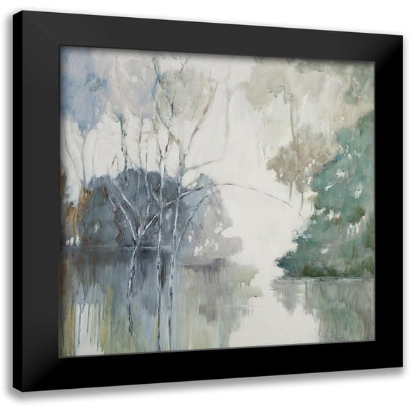Buckley, Mary Parker 12x12 Black Modern Framed Museum Art Print Titled - Woodland Magic