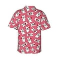 thumbnail image 3 of Haiem French Bulldog Printed Hawaiian Shirt for Men - Men’s Casual Beach Summer Shirts - Stretch Fabric with Modern Fit-Small, 3 of 9