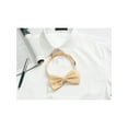thumbnail image 5 of INSPIRE CHIC Men's Polka Dots Pre-Tied Bow Ties Bowties Wedding Party Bowties Light Yellow One Size, 5 of 5