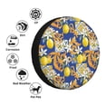 thumbnail image 4 of Naloa Sicilian Style PVC Leather Spare Tire Wheel Cover for Car Truck SUV Camper Trailer Universal Fit many size14 inch, 4 of 6