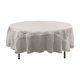 thumbnail image 1 of LA Linen Sheer Mirror Organza - Mantel redondo de 90 pulgadas, blanco LA Linen TCOrgz90R_WhiteO11, 1 of 1