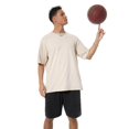 thumbnail image 3 of Camiseta GSOU SNOW de algodón de gran tamaño, casual, unisex, paquete de 3, 3 of 6