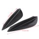 thumbnail image 4 of Riwesomey Paquete de 4 difusores universales de labios para parachoques de coche, alerones adhesivos, divisores de vehículos, protectores contra Automoción decorativa y accesorios Negro brillante, 4 of 8