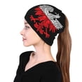 thumbnail image 2 of Multifunction Beanie Hat Polish Flag White Eagle Beanie Hat Scarf Stretch Skull Cap For Women Men, 2 of 7