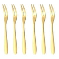 thumbnail image 1 of 6Pcs Forks, Mini Forks for Oyster and Shellfish, Appetizers Tasting Forks, Cocktail Fruit Forks, 1 of 6