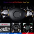 thumbnail image 3 of Cache-Bouton de Volant pour Mercedes Benz A B GLE CLAS GLA GLS W176, 3 of 7