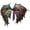 Colorful, variant on Colorful Short Gothic Feather Cape Shrugs & Boleros for Party Events 1pc