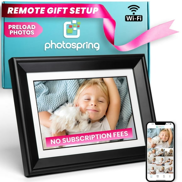 Marco de fotos digital PhotoSpring Classic 10 pulgadas WiFi 32 GB