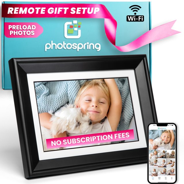 Marco de fotos digital PhotoSpring Classic 10 pulgadas WiFi 32 GB