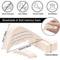 thumbnail image 2 of 4 Pairs Adjustable Shoe Filler Unisex Shoes Too Big Inserts, Adjustable Shoe Filler Unisex Reusable, 2 of 5