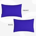 thumbnail image 4 of Junzan Darkblue Pillow Cases Standard Size, with Envelope Closure Bed Pillow Cases,20"X30", 4 of 9