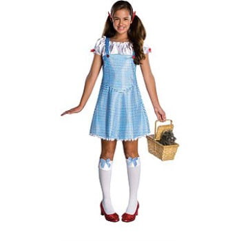 Rubie's Wizard Of Oz Dorothy Costume, Blue/White, Medium