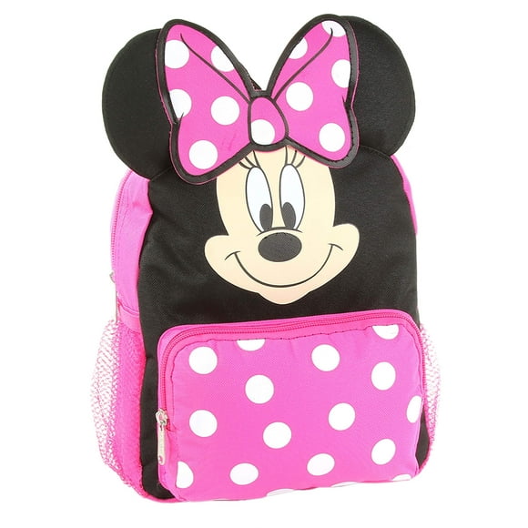 Mochila Disney Minnie Mouse Big Face Little Girl 10