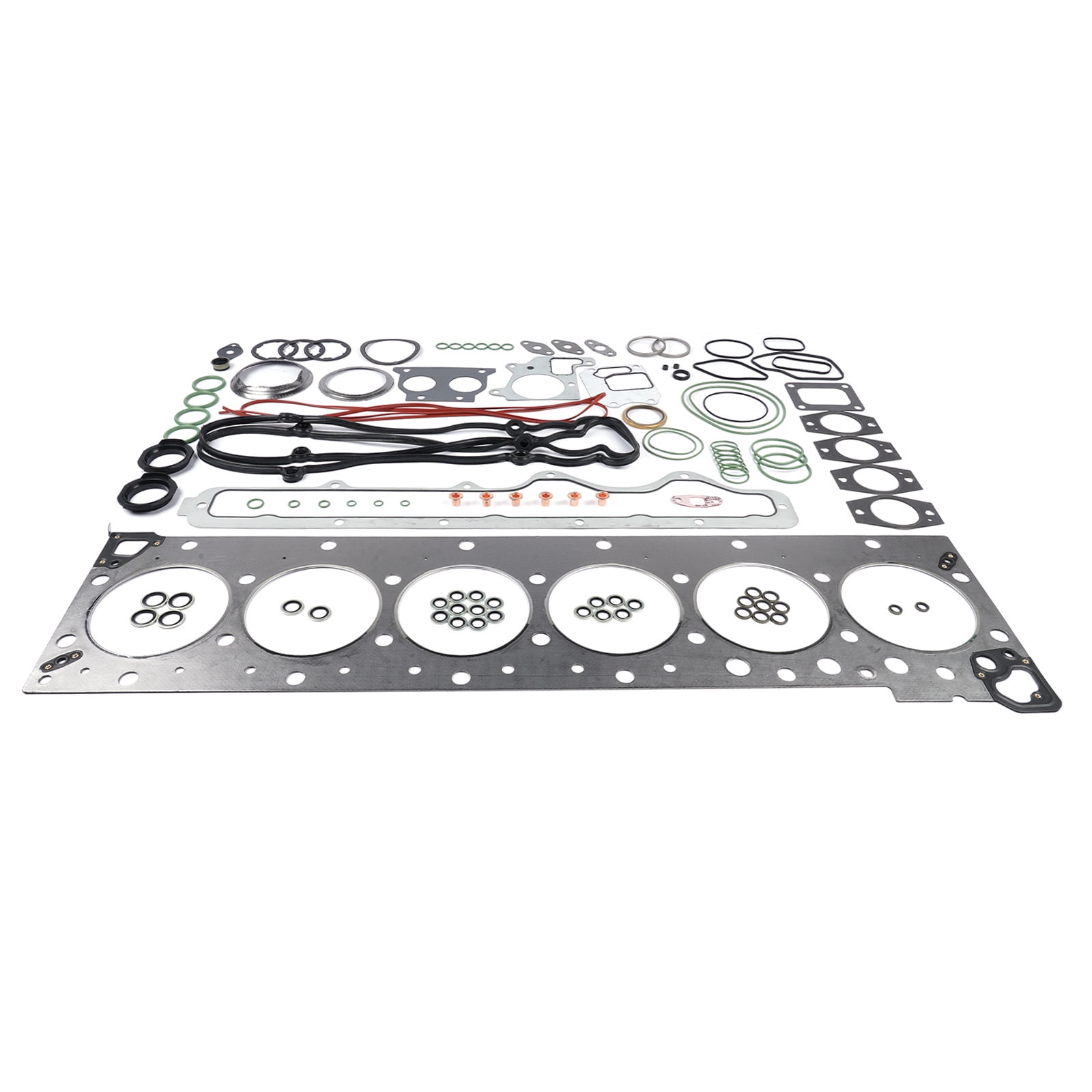 GELUOXI Upper Cylinder Head Gasket Kit for Cummins ISX ISX15 QSX Diesel Engine Parts 4376104, 2881767, 4352146