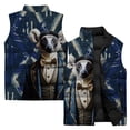 thumbnail image 2 of Chaleco aislante de moda para hombre, diseño de tigre, novedad en abrigos y chaquetas, abrigo de invierno para hombre, chalecos duraderos de conejo para hombre, abrigo de trabajo, 2 of 5