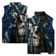 thumbnail image 4 of Chaqueta de invierno con estampado de calavera y arte abstracto en 3D para hombre, chaleco deportivo para exteriores, chaqueta de ciclismo, chaleco informal con cremallera a la moda para hombre, 4 of 5