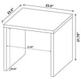 thumbnail image 6 of Canoga Engineered Wood Accent Side End Table Light Oak, 6 of 8