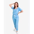 thumbnail image 3 of Uniforme Médico Dama, Enfermera, terapeuta,  Doctora Quirúrgico Piel de Durazno AZUL CIELO CH, 3 of 4