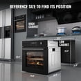 thumbnail image 7 of 24" Single Wall Oven, 2.5Cu.ft Convection Built-in Oven, Touch Screen, 7 of 7