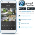 thumbnail image 4 of Amcrest UltraHD 4K (8MP) Outdoor Bullet POE IP Camera, 3840x2160, 98ft NightVision, 2.8mm Lens, IP67 Weatherproof, MicroSD Recording, White (IP8M-2496EW-V2), 4 of 7