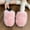 Pink, variant on Viluyesy Fuzzy Slippers for Womens, Cozy Soft Slip-On Closed Toe Plush Fashion Indoor Outdoor Shoes Blue