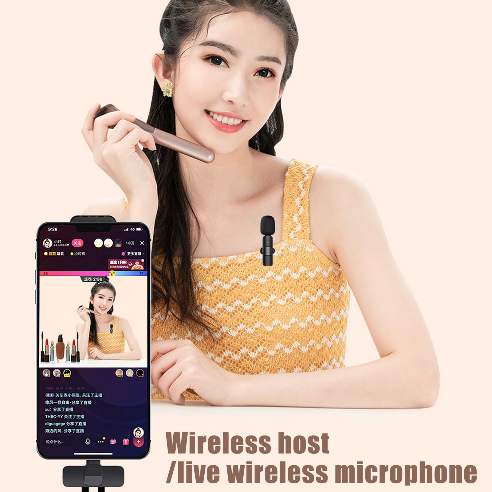 K8 Dual Wireless Microphones Mini Family Home Karaoke System Singing Machine  Box - Black/US Plug Wholesale