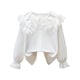 thumbnail image 5 of Be You Shirt Chicas Manga Larga Encaje-Recortado Blusa de Cuello de Tortuga, Top Casual Suave para la Escuela Y el Uso Diario Como Ropa Interior O Capa, 5 of 8