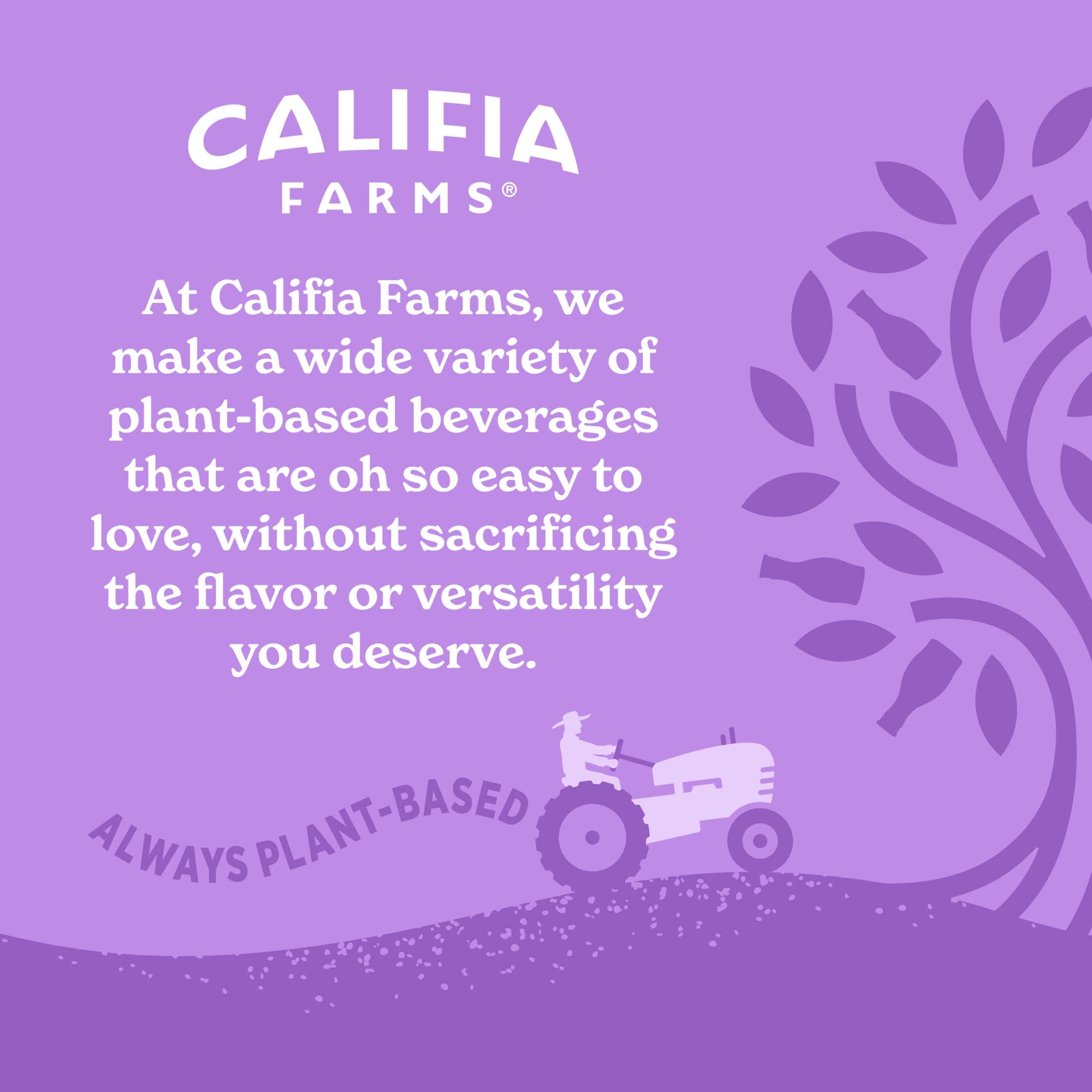 Califia Farms Original Barista Blend Almond Milk, Shelf Stable 32 Fluid Ounces Carton Box