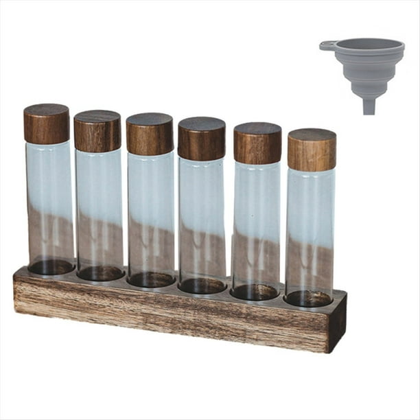 Recipiente de Almacenamiento de Granos de Café, Estante de Exhibición, Vaso de Tubo de Té, Herramientas de Accesorios de Café, Café de Grande