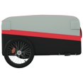 thumbnail image 5 of vidaXL Bike Trailer Black and Red 45 kg Iron, 5 of 5