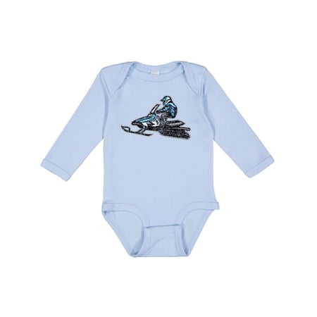 Inktastic Snowmobile Gift Ideas Boys or Girls Long Sleeve Baby Bodysuit