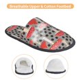 thumbnail image 3 of Fotbe Forest Mushrooms Pantuflas Peludas para Mujer con Estampado, Zapatillas de Peluche, Zapatos de Invierno para Casa, Uso Interior y Exterior-Large, 3 of 8
