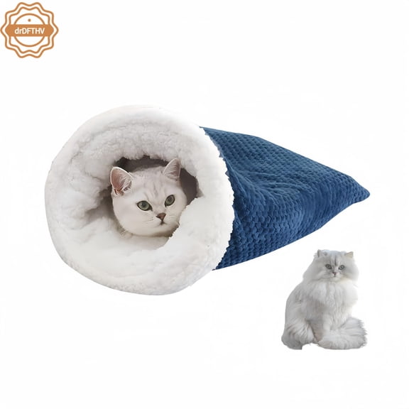 Cat Sleeping Bag for Indoor Cats, Cozy Cat Sleeping Bag, Sleeping Bag for Cats