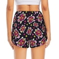 thumbnail image 2 of Lsque Ladybug Printed Women's Running Shorts with Liner Pockets,Elastic Quick Dry Workout Athletic Gym Yoga Shorts,Womens High Waist Shorts-X-Large, 2 of 9