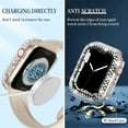 thumbnail image 7 of ALMNVO Diamond Case for Apple Watch Case 44mm 40mm 42mm 38mm Accessories Bling Bumper Protector Cover iWatch Series 3 4 5 6 SE, 7 of 7