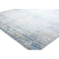 thumbnail image 2 of Bashian C188-IVBL-5X7.6-CP111 5 ft. x 7 ft. 6 in. Capri Collection Contemporary Polyester Power Loom Area Rug, Ivy & Blue, 2 of 6