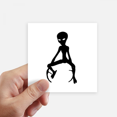 thumbnail image 1 of Universe And Alien Alien Sticker Square Waterproof Stickers Wallpaper Car Decal, 1 of 1